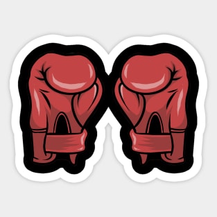 Boxing Gloves Sticker